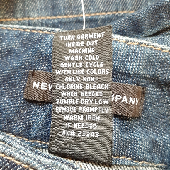 (NWT) NY&C Denim Blue Low Rise Bootcut Jea… - Picture 7 of 7